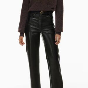 Aritzia Wilfred Vegan Leather Pants